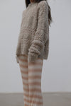 SWAYING/KNIT Half Cardigan Pullover SW212SZ88 PS27